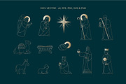 Christmas Nativity Scene Graphics, an Object Graphic by DesignerCandies (Thumbnail 3 of 5)