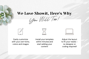 Podcast Landing Page Showit Template, a Landing Page Template by Sugar Studios (Thumbnail 7 of 7)