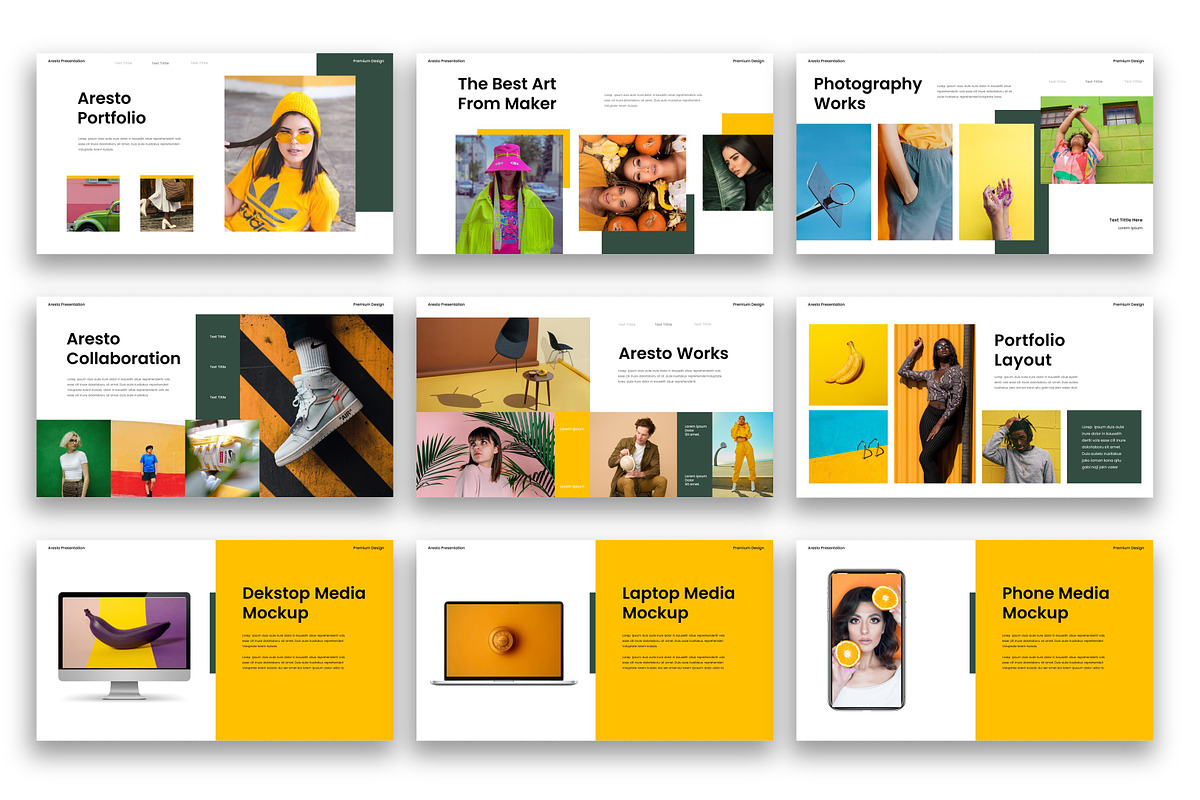 Aresto – Business PowerPoint, a Presentation Template by kreatifreya (Photo 4 of 5)