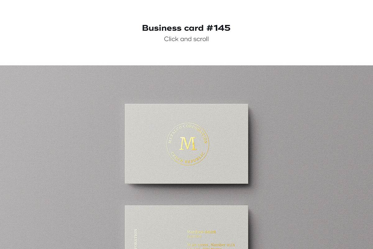 Business Card Logo Template Bundle, a Product Mockup by FoundImages (Photo 158 of 163)