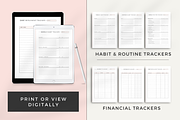 Editable Planner Template Canva, a Stationery Template by Designs by Darowan (Thumbnail 7 of 11)