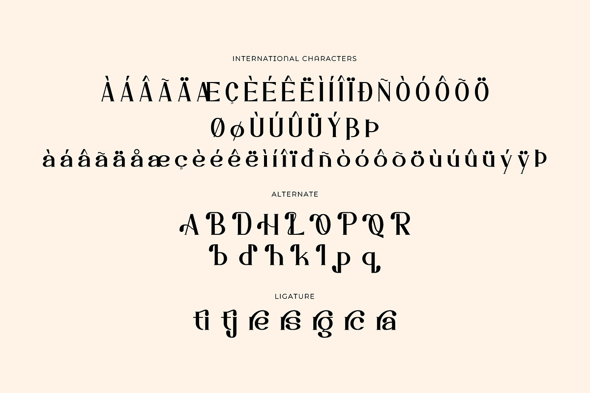 Quirentis - Serif Typeface Font, a Serif Font by Rishsketch (Photo 14 of 15)