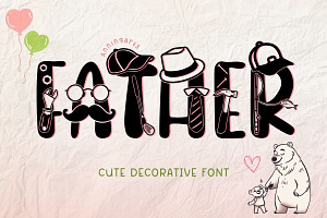 Father Display Font