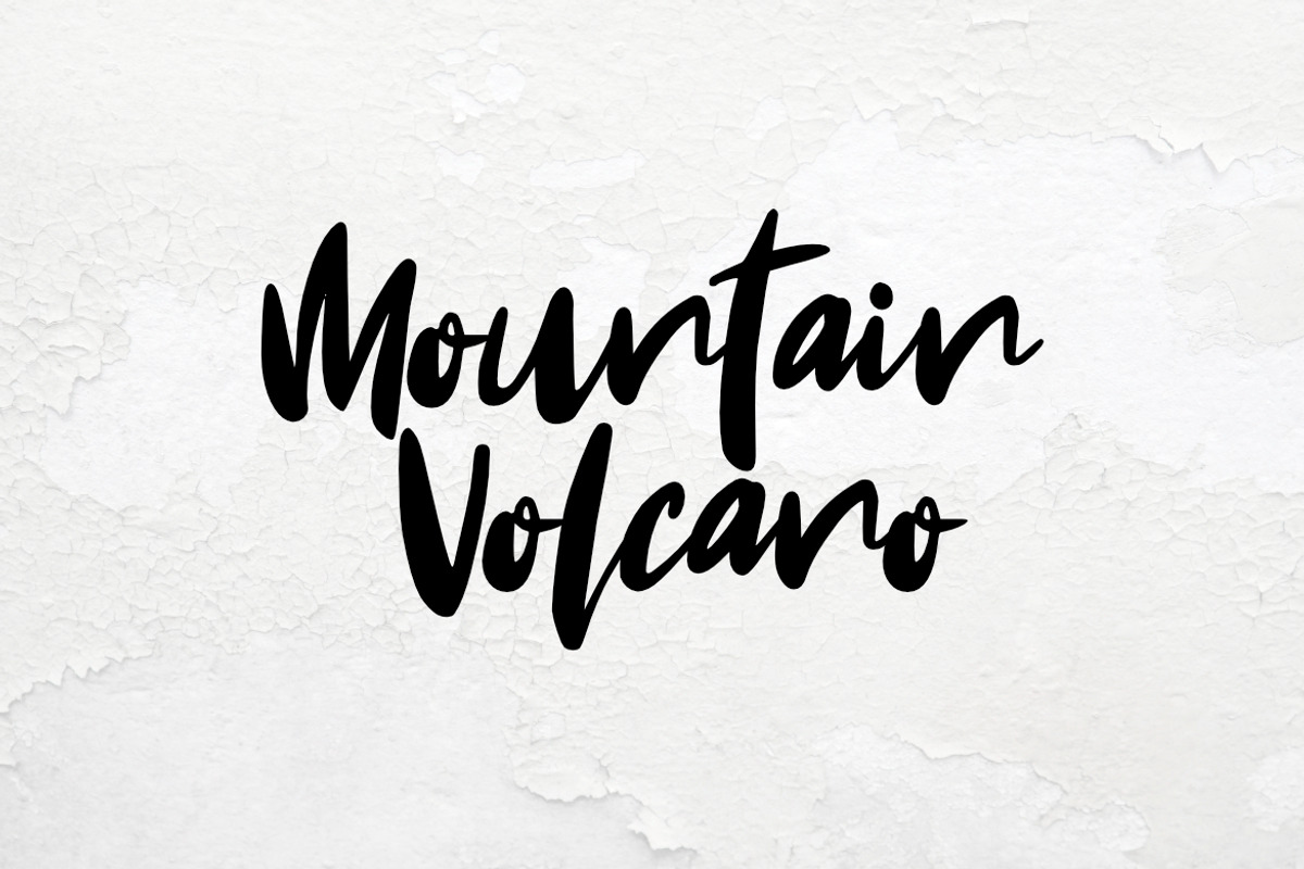 Krakatoa Brush Font preview 4