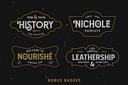 Amnestia Typeface with Extra, a Serif Font by Arterfak Project (Thumbnail 7 of 16)
