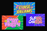 Retro Comic Pop Text Effect, a Layer Style Add-On by Matsero (Thumbnail 2 of 4)