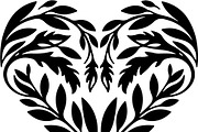 Decorative Heart Silhouette Bundle, an Illustration by Designs_River (Thumbnail 3 of 45)