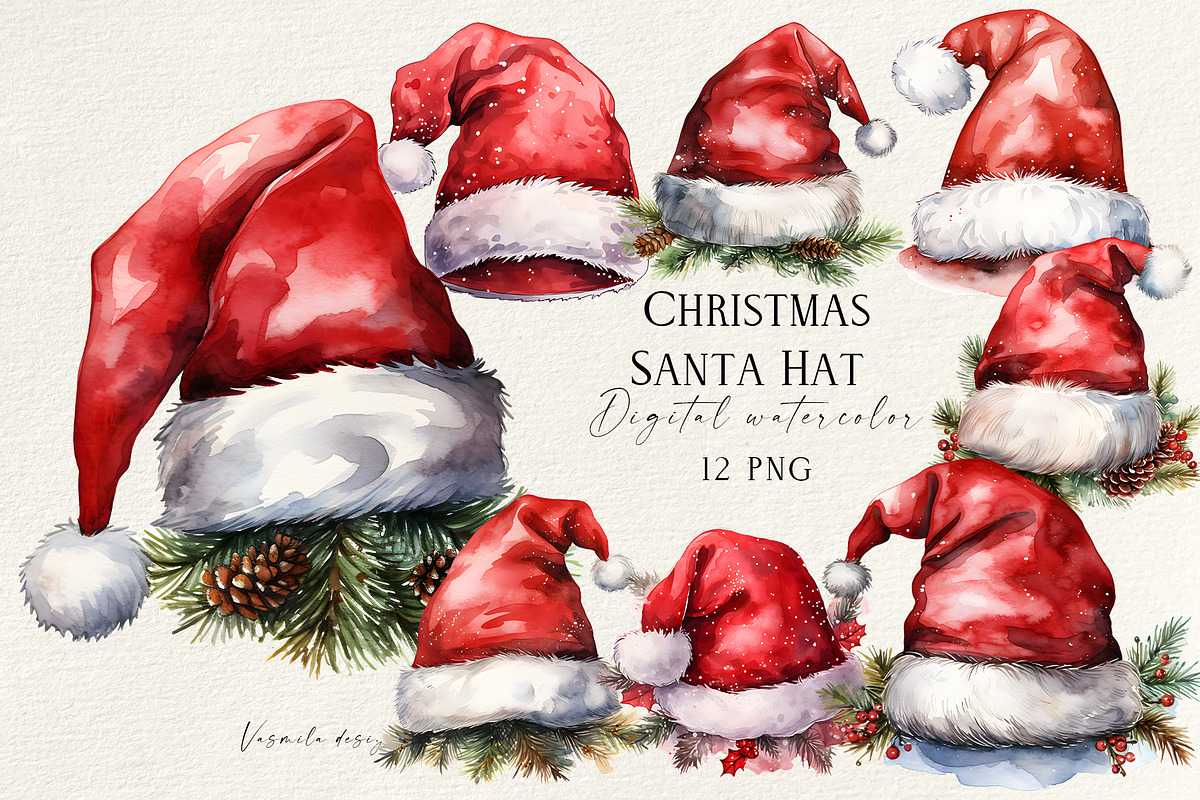 Christmas Bundle, a Seasonal Illustration by Vasmila (Photo 20 of 21)