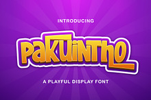 Pakuintho - Playful Display Font