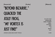 Astravik - Classic Display Serif, a Font by Indotype Foundry (Thumbnail 3 of 10)