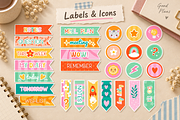 Cute Notes & Planner Illustrations, an Education Illustration by Anna Studio (Thumbnail 8 of 11)