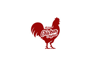 Original Red Chicken Logo Design, a Branding & Logo Template by AlvinStd