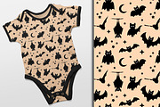 Halloween Seamless Patterns Bundle, a Pattern Graphic by Dreamline Desings (Thumbnail 2 of 8)