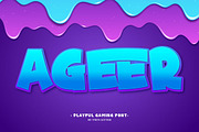 Agerr, a Sans Serif Font by twinstd (Thumbnail 1 of 13)