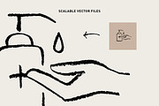 Hand-Drawn Covid-19 Prevention Icons, an Icon by Space Between (Thumbnail 2 of 6)