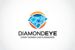 Diamond eye Logo