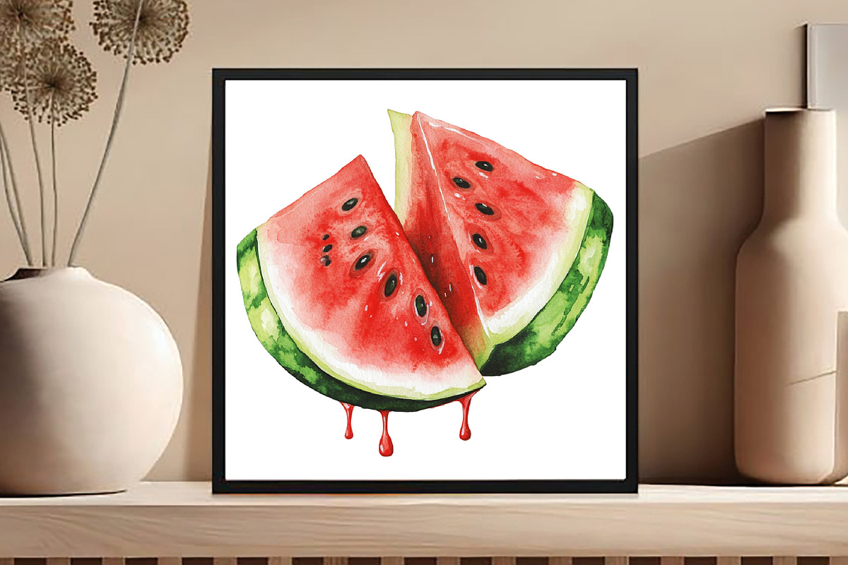 Summer Fruits Clipart, an Illustration by DreamCafeArt (Photo 8 of 9)