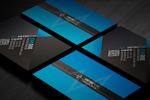 Detector Business Card Design