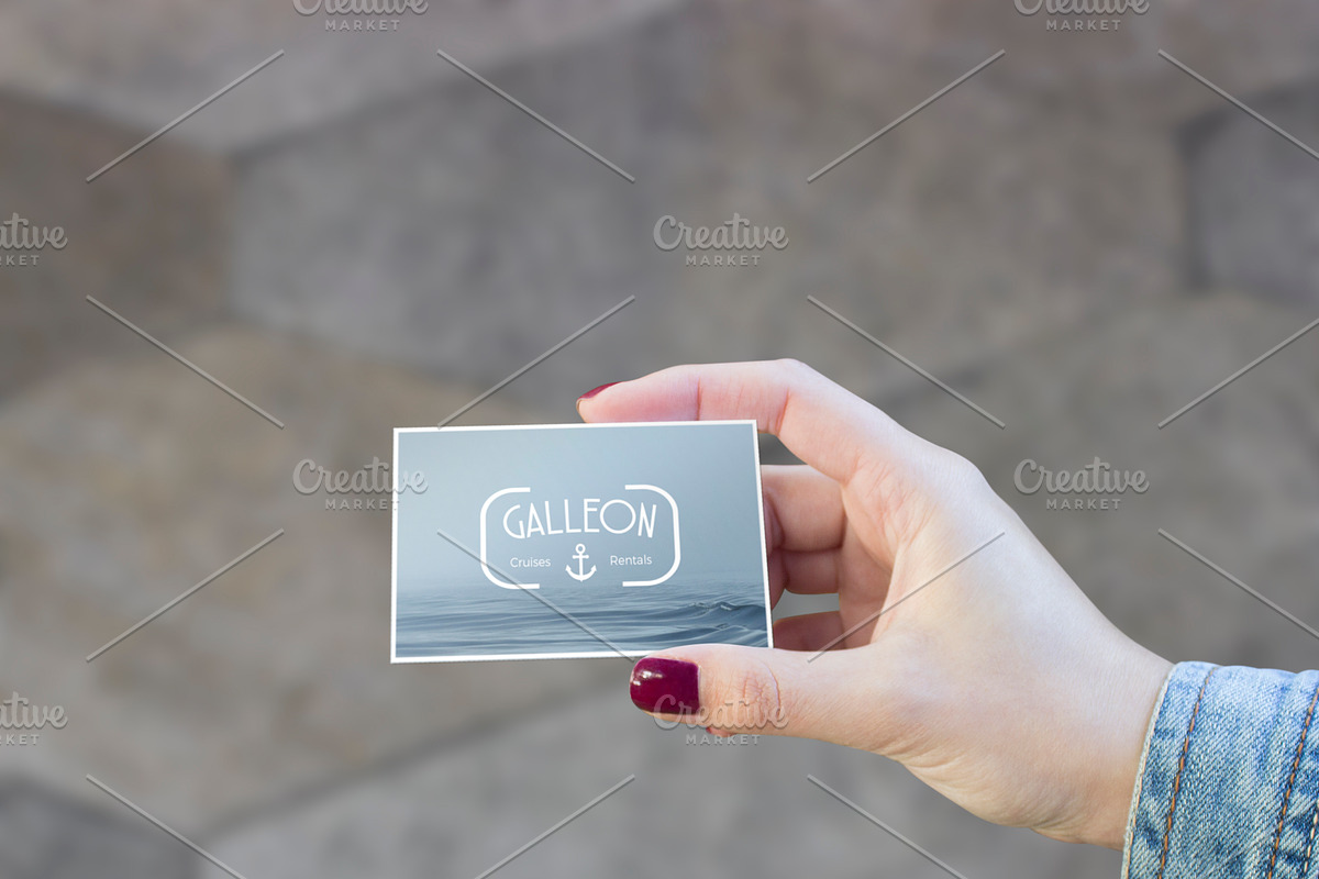 Aquatic Business Card, a Business Card Template by Konakchiev (Photo 3 of 3)
