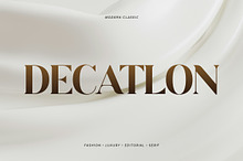 Decatlon Luxury Serif Font