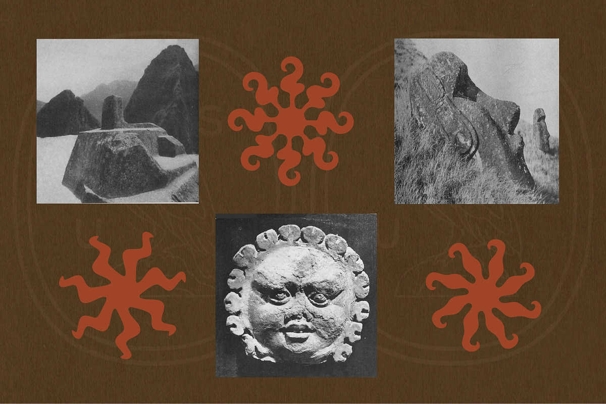 Vintage Solar Symbols, a Decorative Illustration by UglaStudio (Photo 2 of 6)