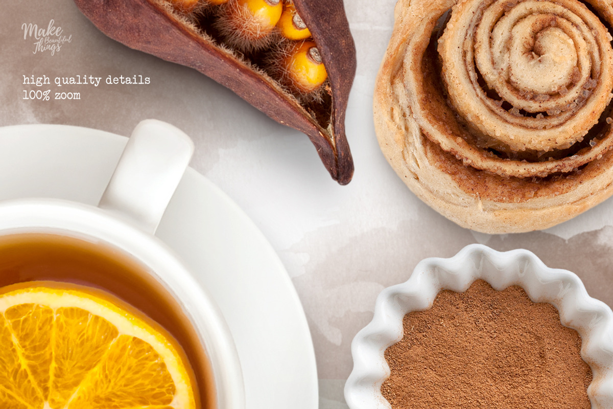 Autumn Scene Creator, a Cups & Container Mockup by Make Beautiful Things (Photo 4 of 6)