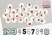 Mixed Alphabet & Numbers Collection, an Object Graphic by DreamoraArt (Thumbnail 9 of 10)