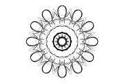 Modern Black and White Mandala Pack, a Decorative Illustration by NJ Himel (Thumbnail 20 of 101)