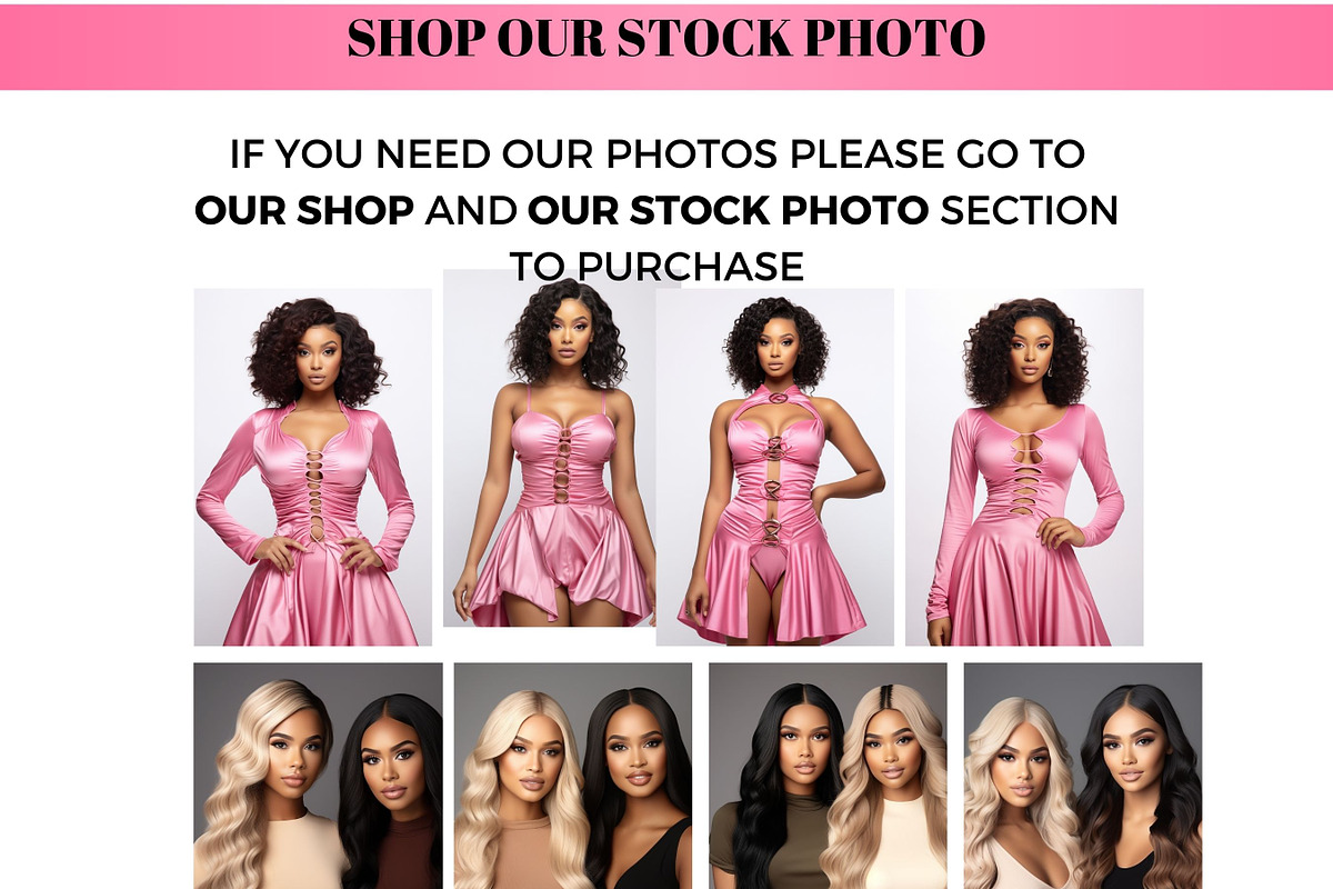 Luxury soft Pink hair stylist flyer, a Social Media Template by Foedesigner (Photo 8 of 8)