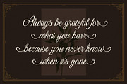 Bristok Lemonade - Cursive Script, a Script Font by Variatype (Thumbnail 5 of 15)