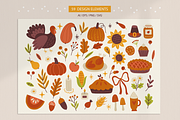 Happy Thanksgiving Kit, a Seasonal Illustration by miumiu (Thumbnail 5 of 15)