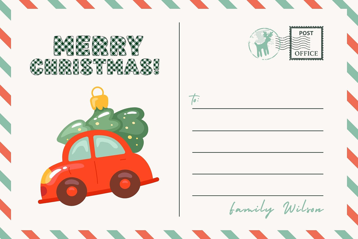 Fox Xmas-V2 Color Font, a Symbol Font by Fox7 By Rattana (Photo 3 of 8)
