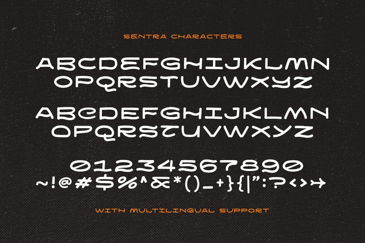 Sentra Display - Handmade Font Duo, a Font by Letterhend Studio (Photo 7 of 7)