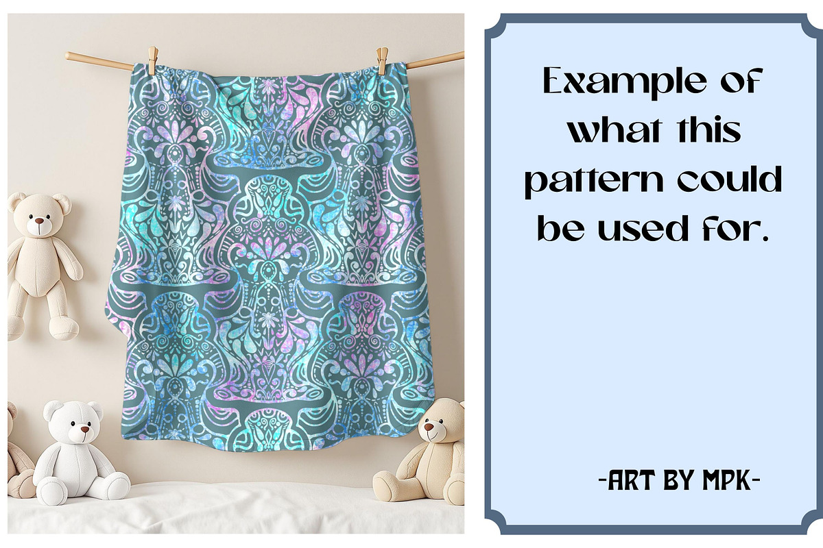 Ornate Lines MPK00032 Repeat Pattern, a Pattern Graphic by MissPerfectKaos (Photo 4 of 7)