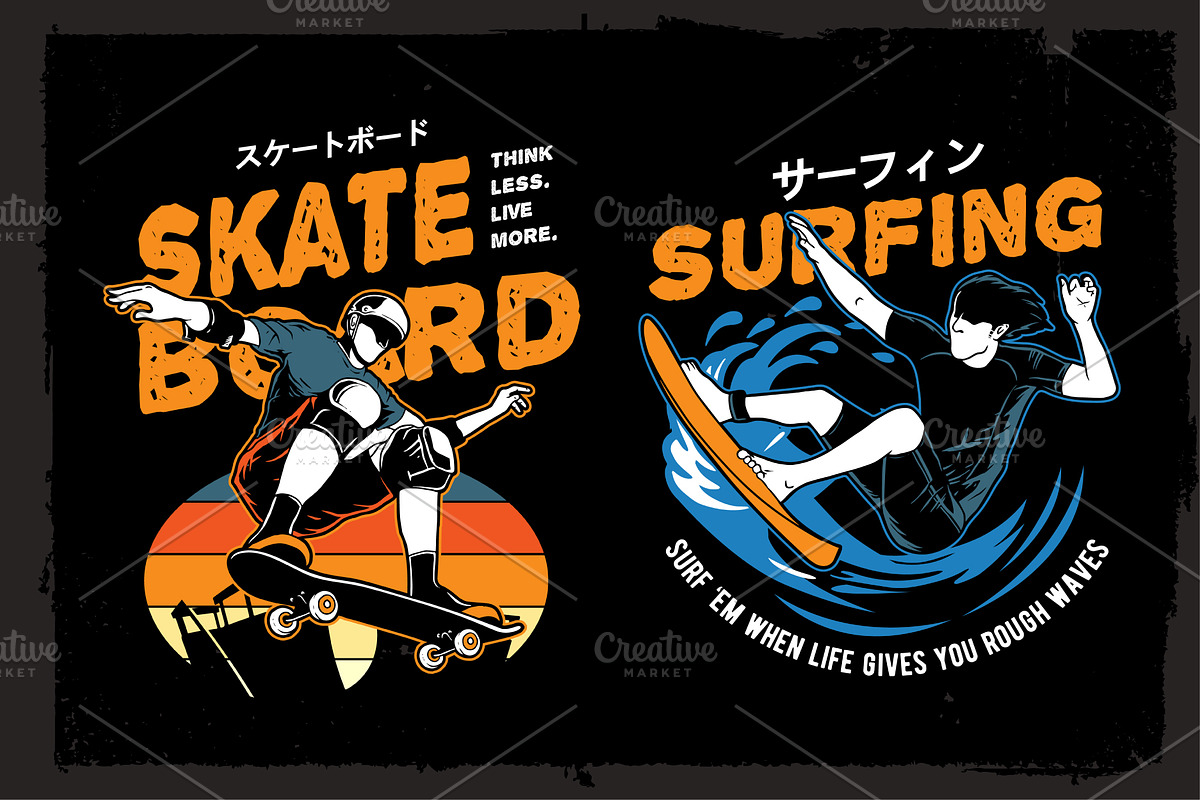 Extreme sport collection bundle, a Person Illustration by The BolzStudio (Photo 7 of 7)