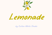 Lemonade, a Handwritten Font by Sofia Skoog (Thumbnail 1 of 10)
