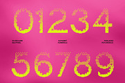 CS Decland Halfpixel, a Sans Serif Font by Craft Supply Co. (Thumbnail 5 of 8)