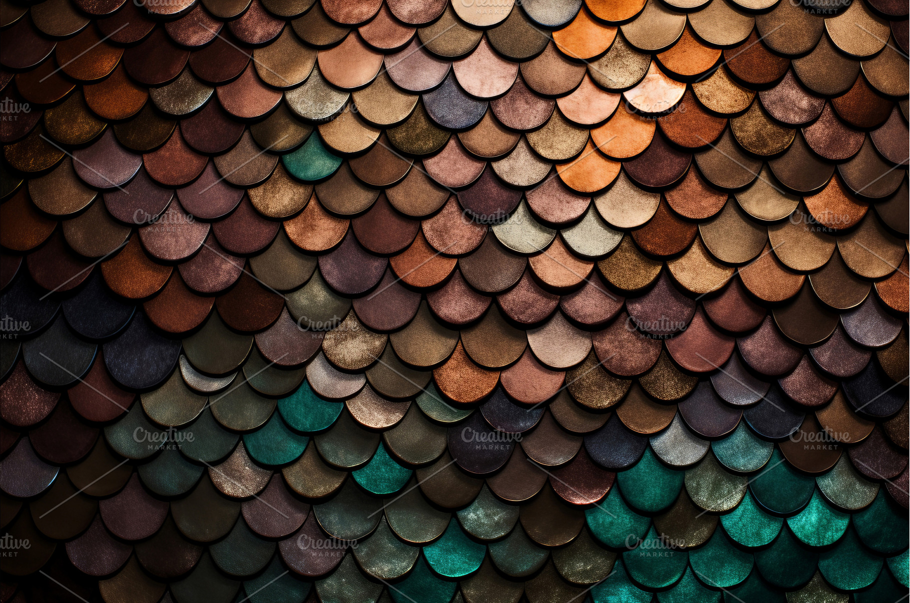 Multicolored snake scales. Generate, an Animal Photo by Ylivdesign