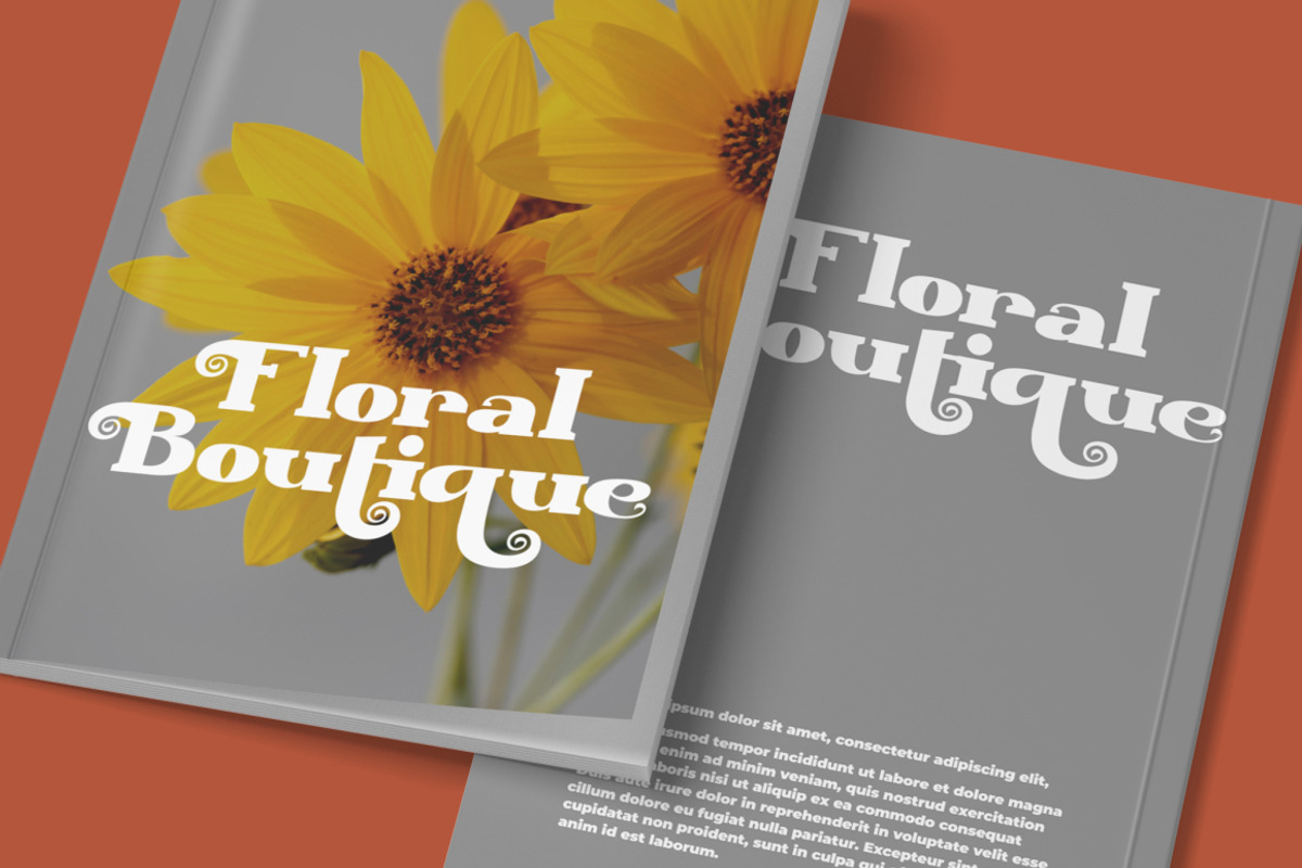 Glamiora - Bold Display Serif Font, a Serif Font by PutraCetol Studio (Photo 5 of 12)