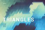 Blurry Triangles Backgrounds, a Background Graphic by dvtchk (Thumbnail 2 of 6)