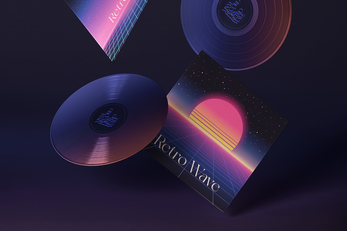 Bundle: Retrowave & Nostalgia Pack, an Object Graphic by Oksana Trygub (Photo 3 of 27)
