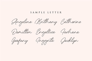 Michellina Handwritten Font