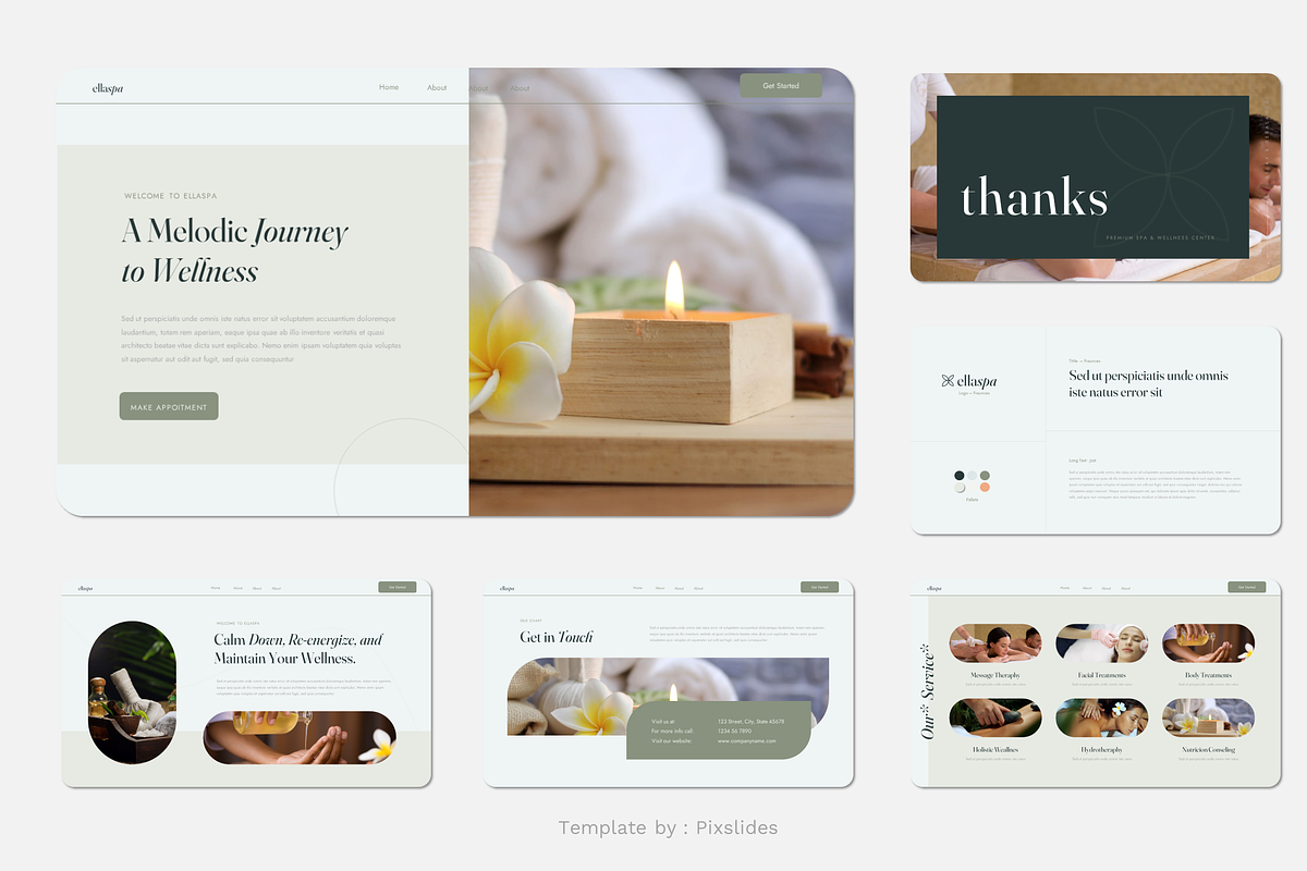 Spa & Wellness Keynote, a Presentation Template by Pixslides (Photo 6 of 6)
