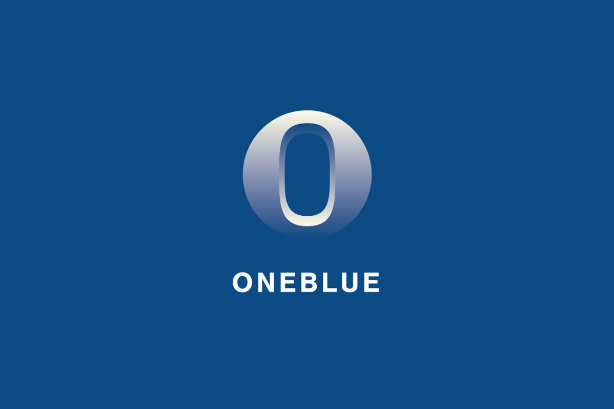 One Blue Logo Template, a Branding & Logo Template by PixaSquare