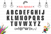 Happy Girl - Playful Cute Font, a Sans Serif Font by KiddoGlyphs Studio (Thumbnail 4 of 5)