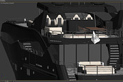 Sunseeker Predator 130 superyacht, a Cars & Vehicle 3D Model by arapps3d (Thumbnail 15 of 21)