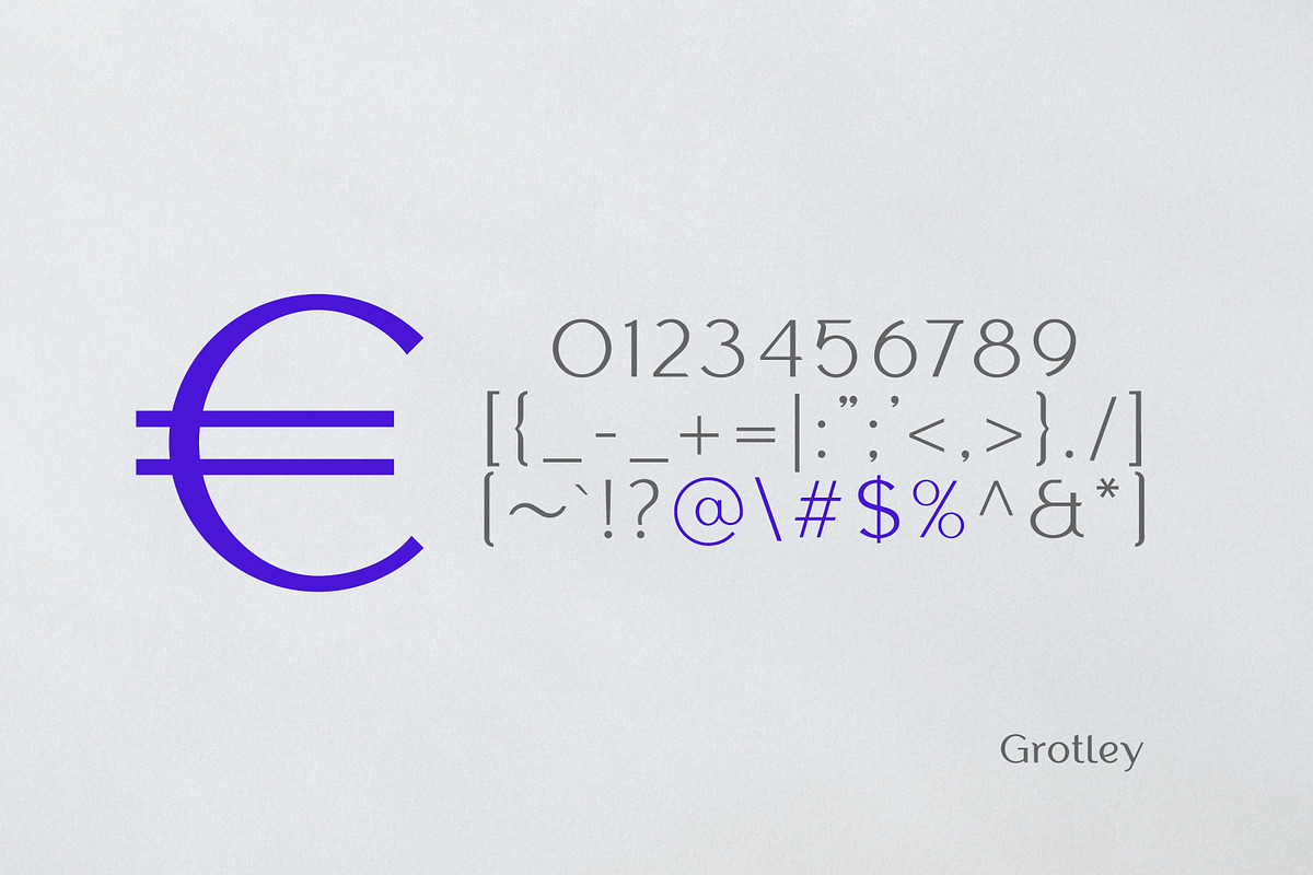 Grotley, a Sans Serif Font by OWL KING (Photo 6 of 11)