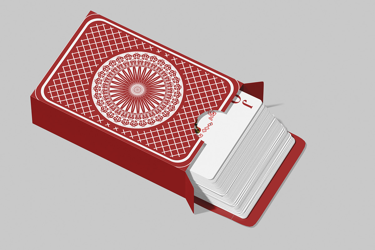 Playing Card Mockup, a Merchandise Mockup by Unerispace (Photo 4 of 5)