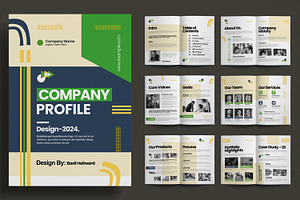 Professional Business Profile, a Brochure Template by ContestDesign