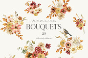 Sunset Chic- autumn collection, a Seasonal Illustration by AleksaArt (Thumbnail 3 of 12)